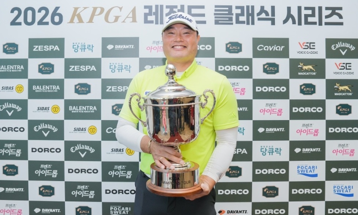 김현석, ‘KPGA 레전드 클래식 시리즈 1’ 우승… KPGA 챔피언스투어 첫 승 달성